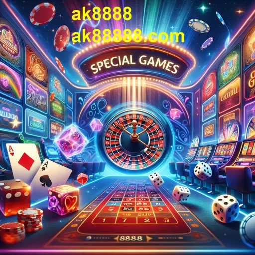 Explorando a Categoria 'Jogos Especiais' do ak8888